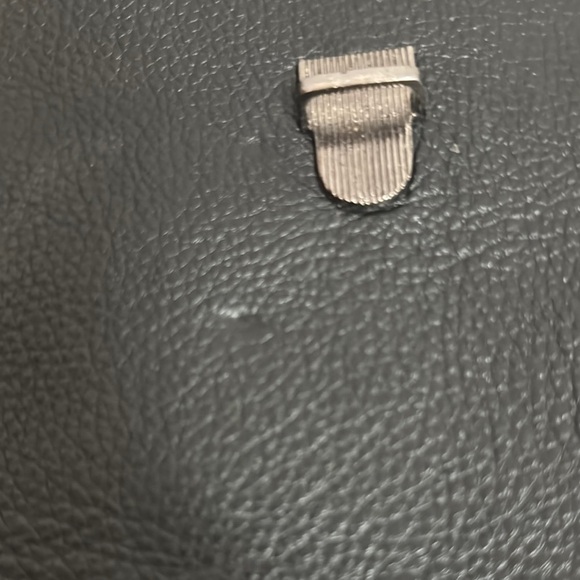 Black Leather Men's Bag - Picture 9 of 16